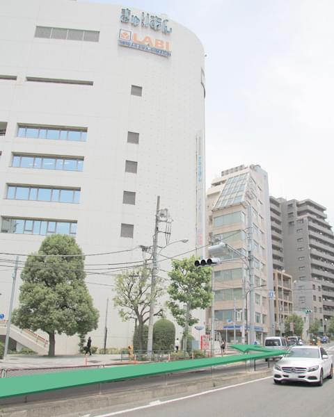 池上通りを大森方面からお越しの方